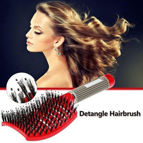 Detangler Bristle Nylon Hairbrush