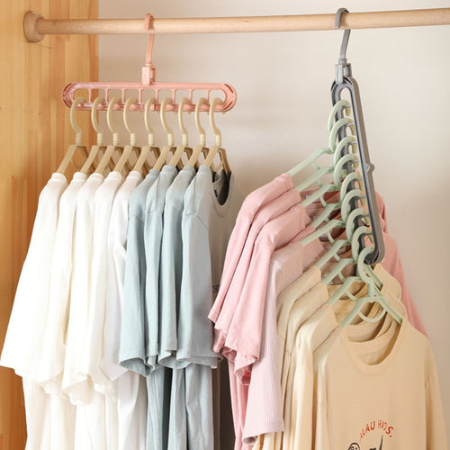 Magic Multi-port Support Clothes Hanger
