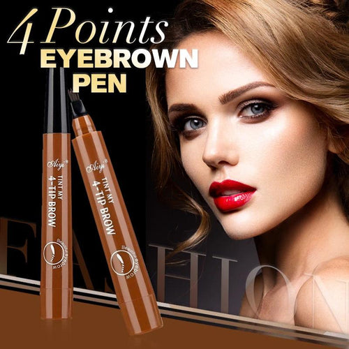 Waterproof 4-Tip Eyebrow Pen