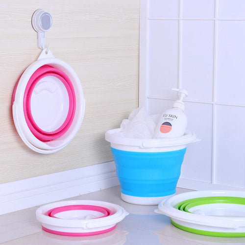 Silicone Portable Folding Bucket